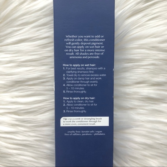 NWT Kristin Ess Color Depositing Conditioner CELESTIAL SKIES Blue Hair Dye - Picture 7 of 10